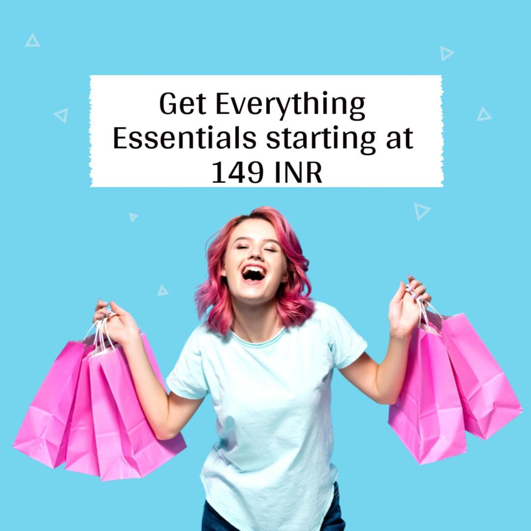 Get Everything Essentials starting at 149 INR Image