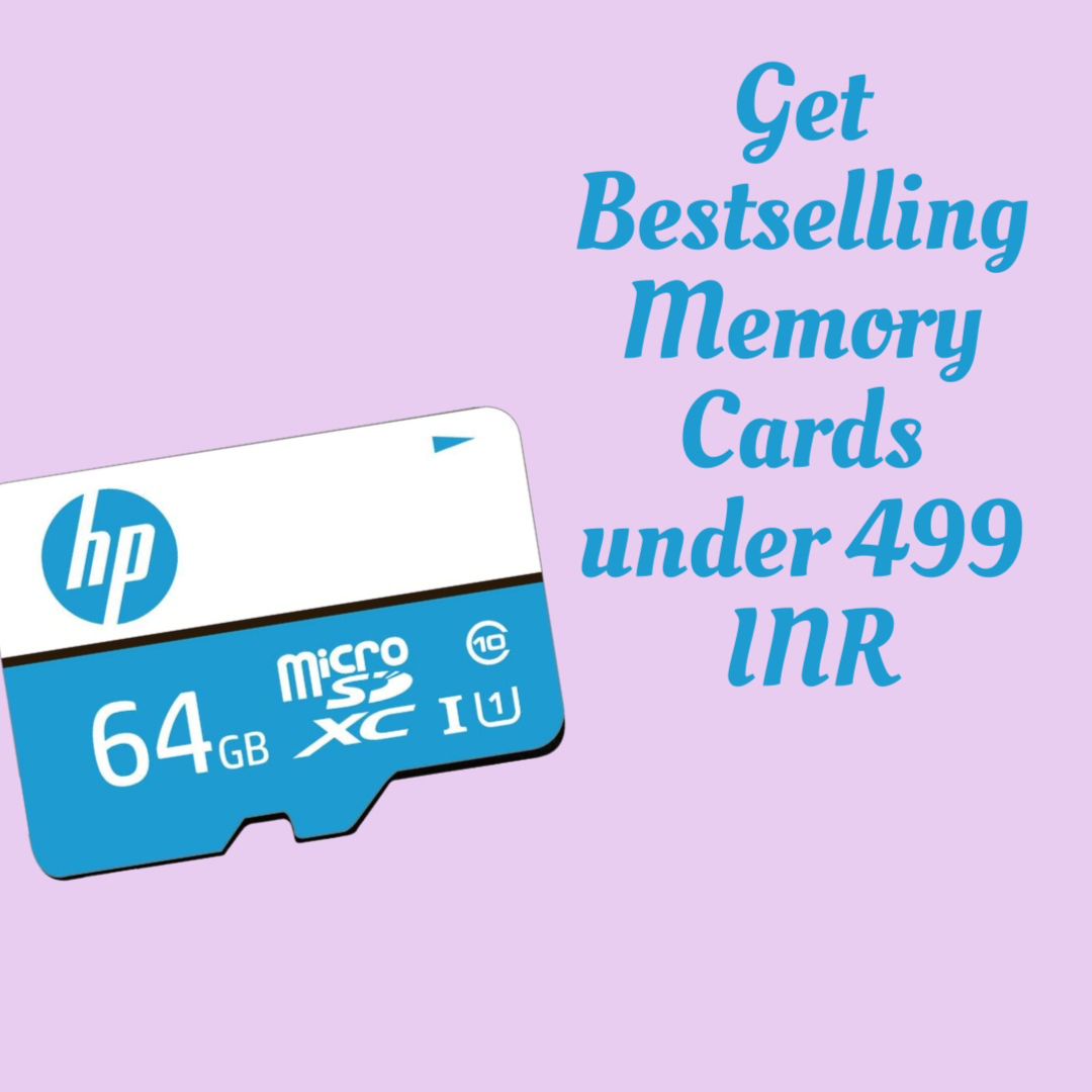 Get Bestselling Memory Cards under 499 INR Image