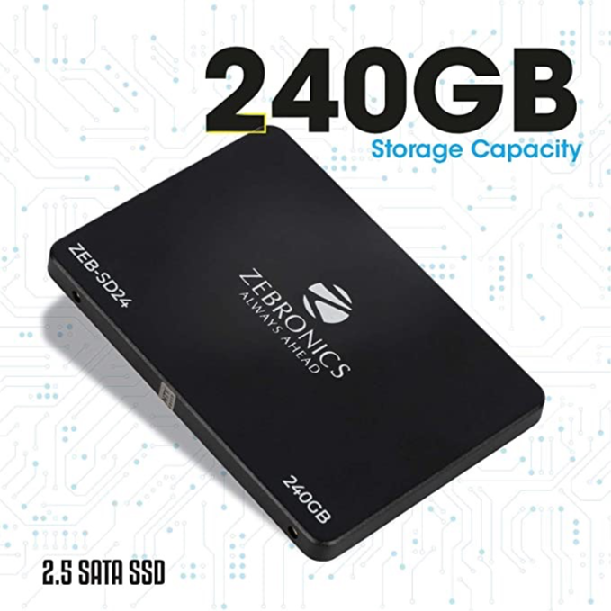 Zebronics 240GB SSD at ₹1870 Image